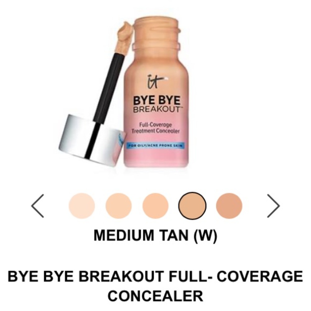 🌼 IT Cosmetics Breakout Concealer Medium Tan